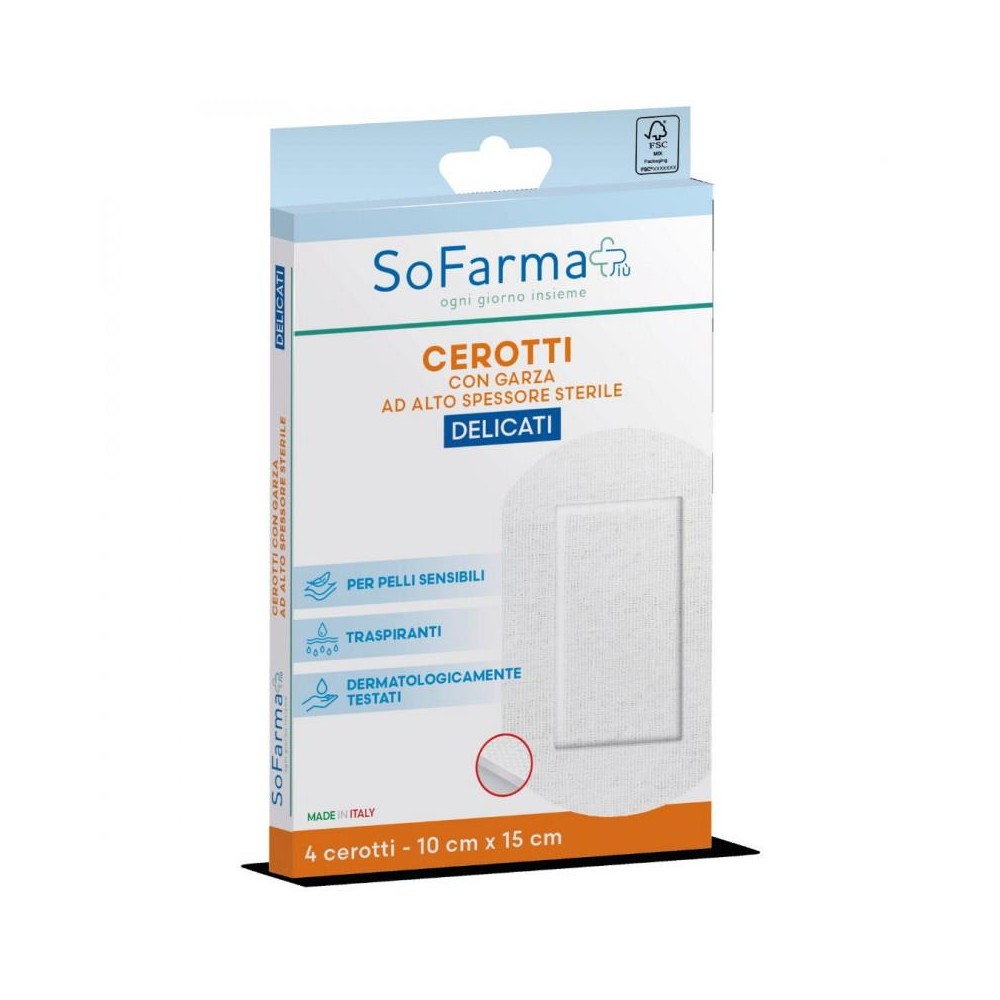 SOFARMAPIU' CER DEL 10X15 4PZ