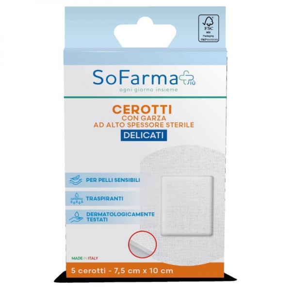 SOFARMAPIU' CER DEL 7,5X10 5PZ