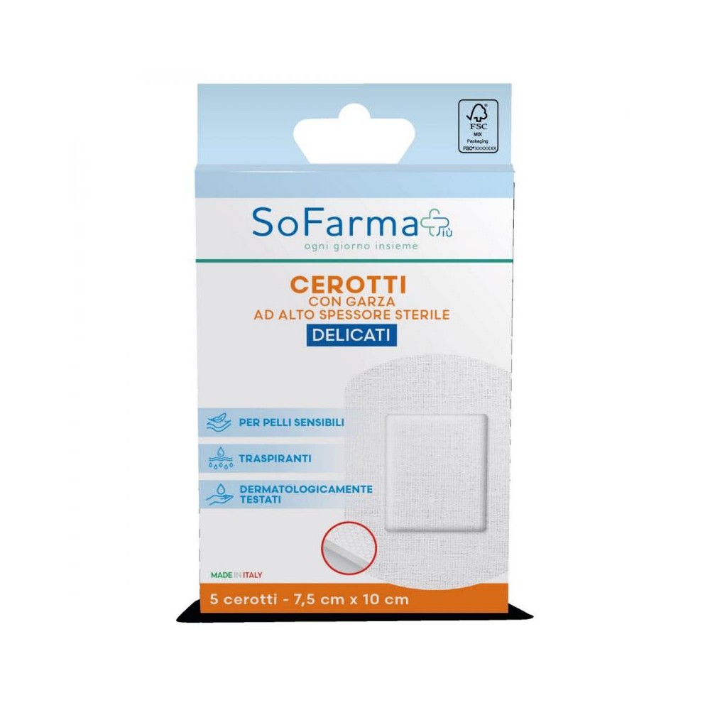 SOFARMAPIU' CER DEL 7,5X10 5PZ