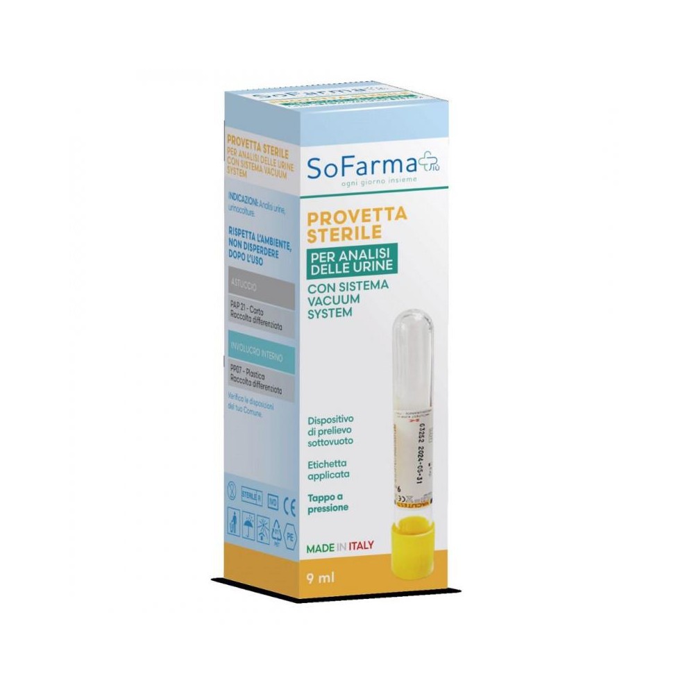 SOFARMAPIU' VACUTEST PROV 9ML