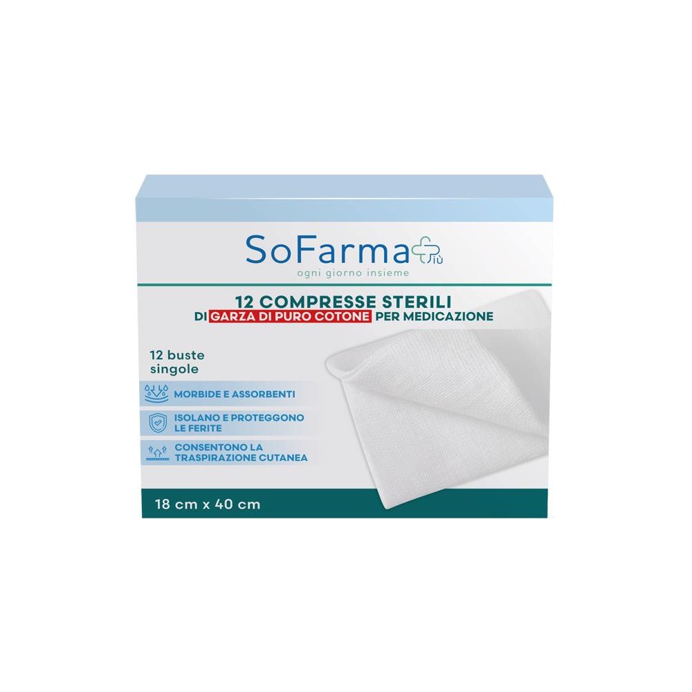 SOFARMAPIU' COMPR COT18X40 12P