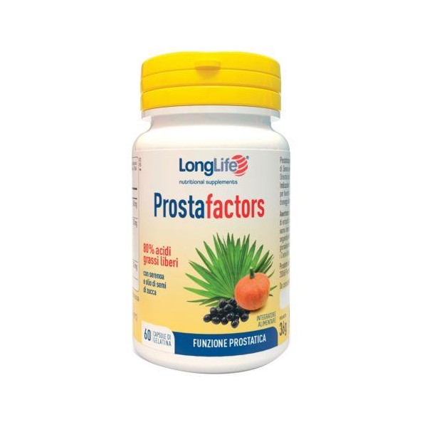 LONGLIFE PROSTAFACTORS 60PRL