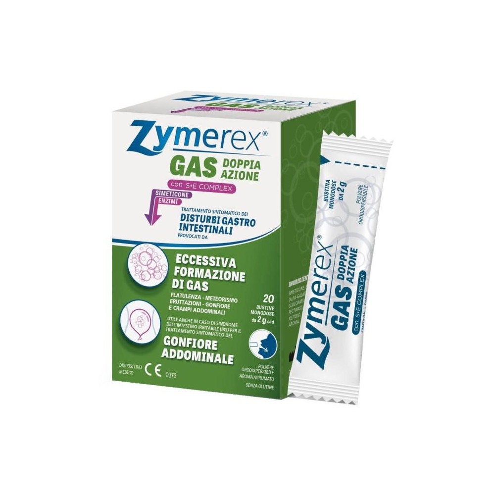 ZYMEREX GONFIORE GAS DOPPIA AZ
