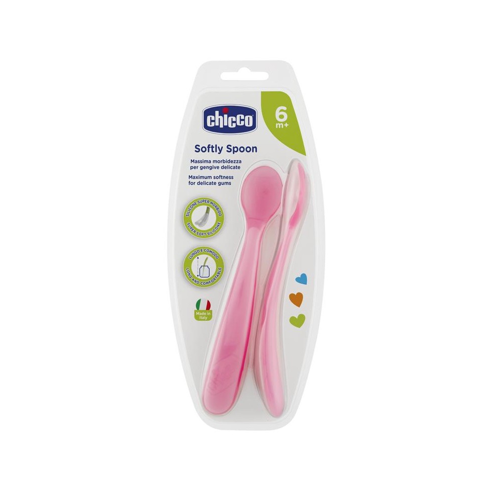 CHICCO CUCCHIAIO SIL FEMMIN 6M