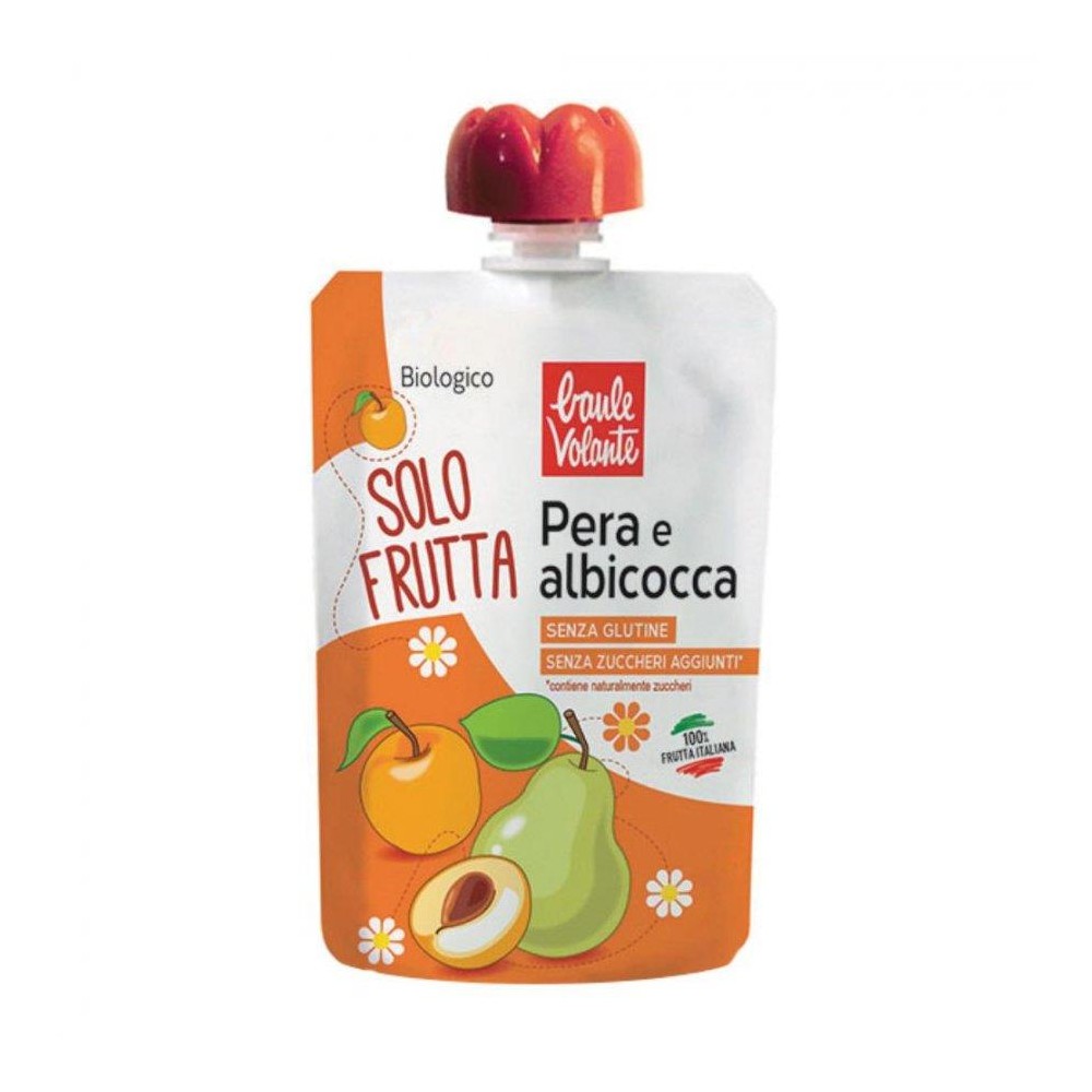SOLO FRUTTA PERA E ALBICOCCA