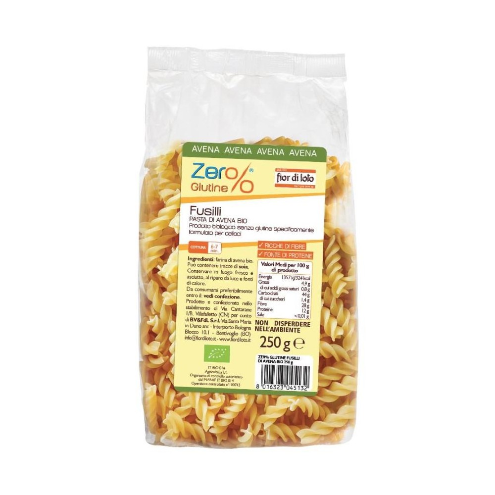 FUSILLI DI AVENA 250G