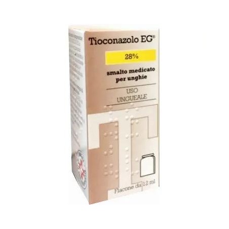 TIOCONAZOLO EG%SMALTO MED 12ML