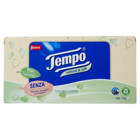 TEMPO BOX NATURAL&SOFT 70PZ