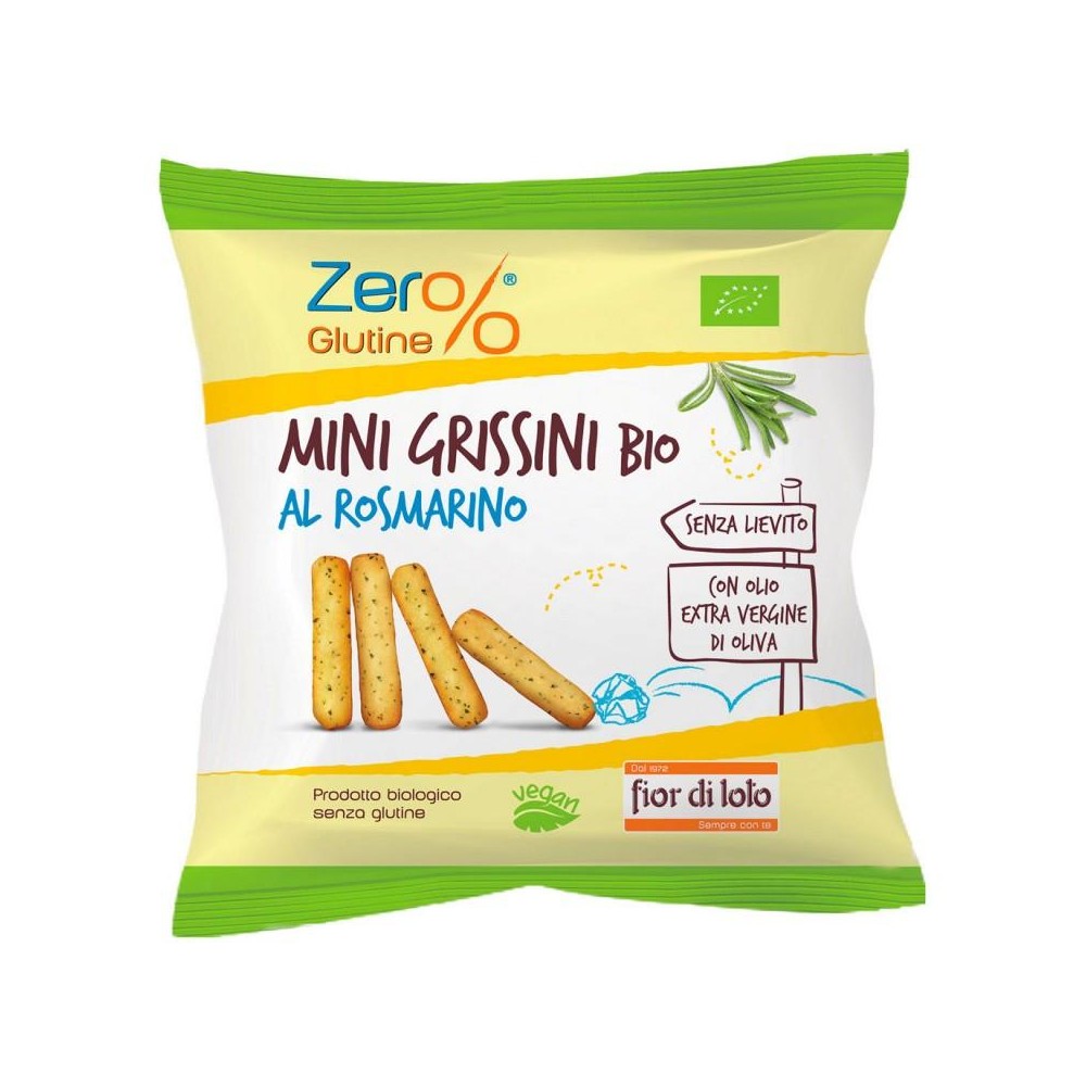 MINI GRISSINI ROSMARINO BIO30G