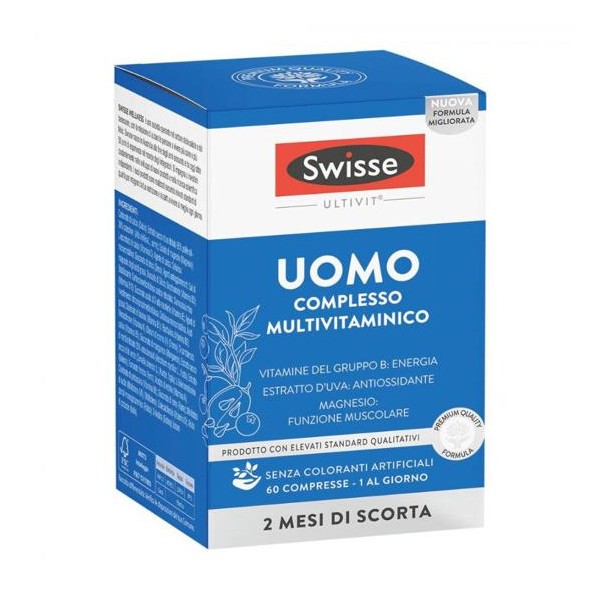 SWISSE MULTIVIT UOMO 60CPS