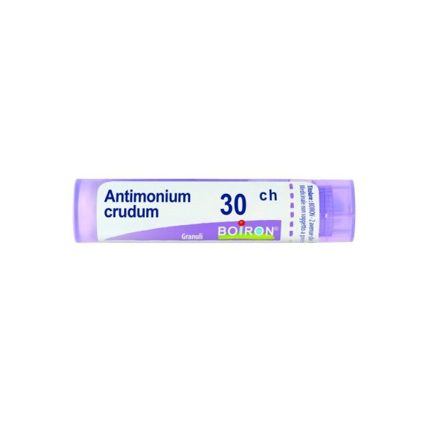 ANTIMONIUM CRUDUM%30CH 80GR 4G