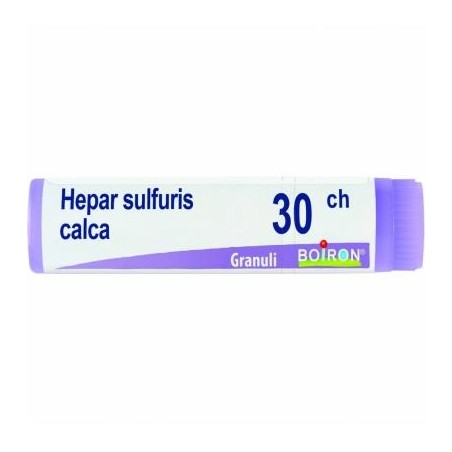 HEPAR SULFURIS CALC%30CH GL