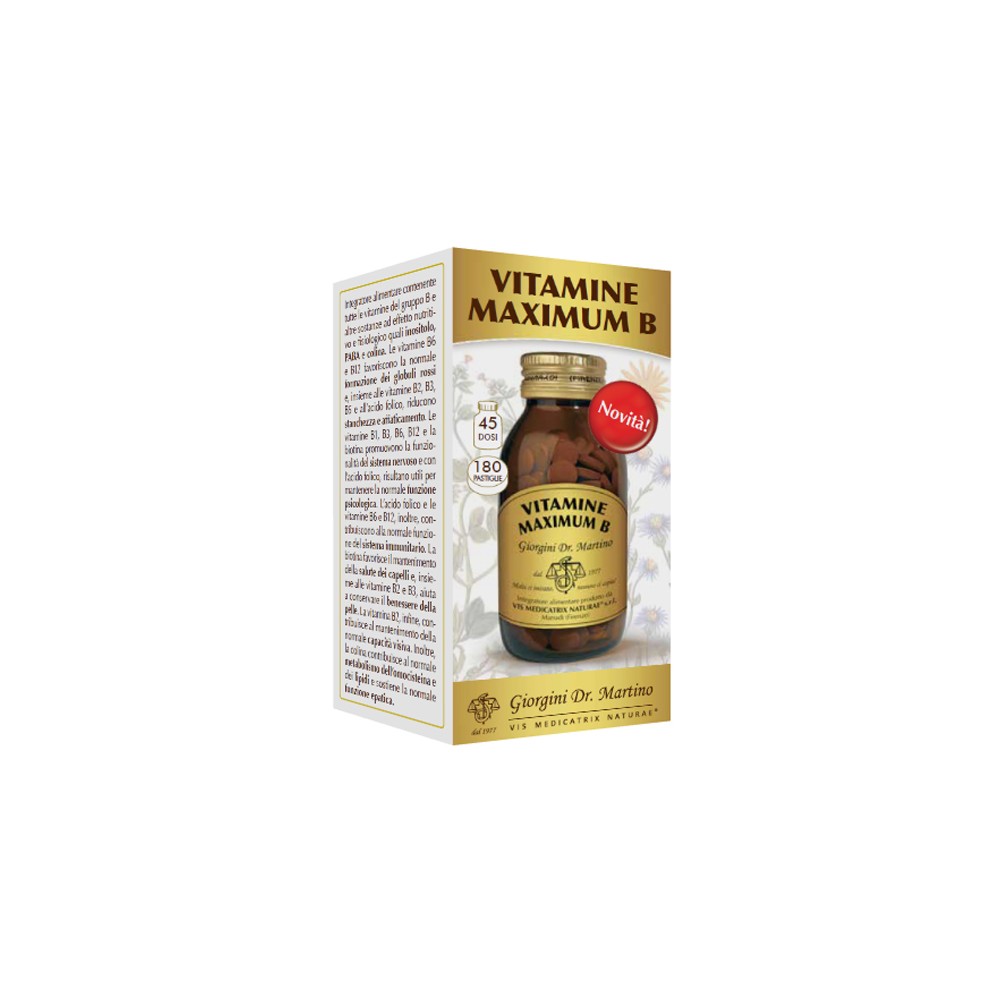 VITAMINE MAXIMUM B 180PAST