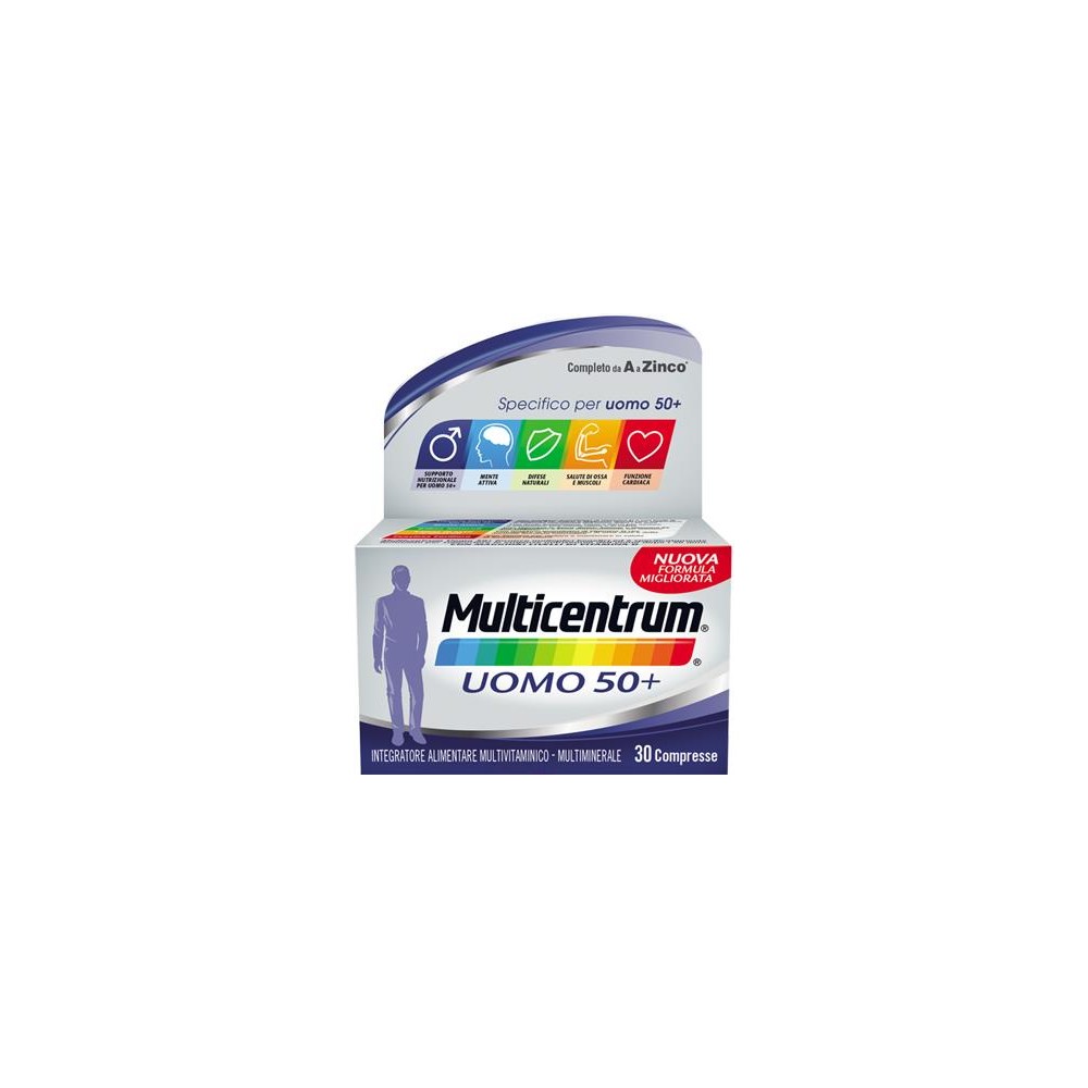 MULTICENTRUM UOMO 50+ 30CPR