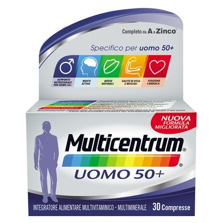 MULTICENTRUM UOMO 50+ 30CPR