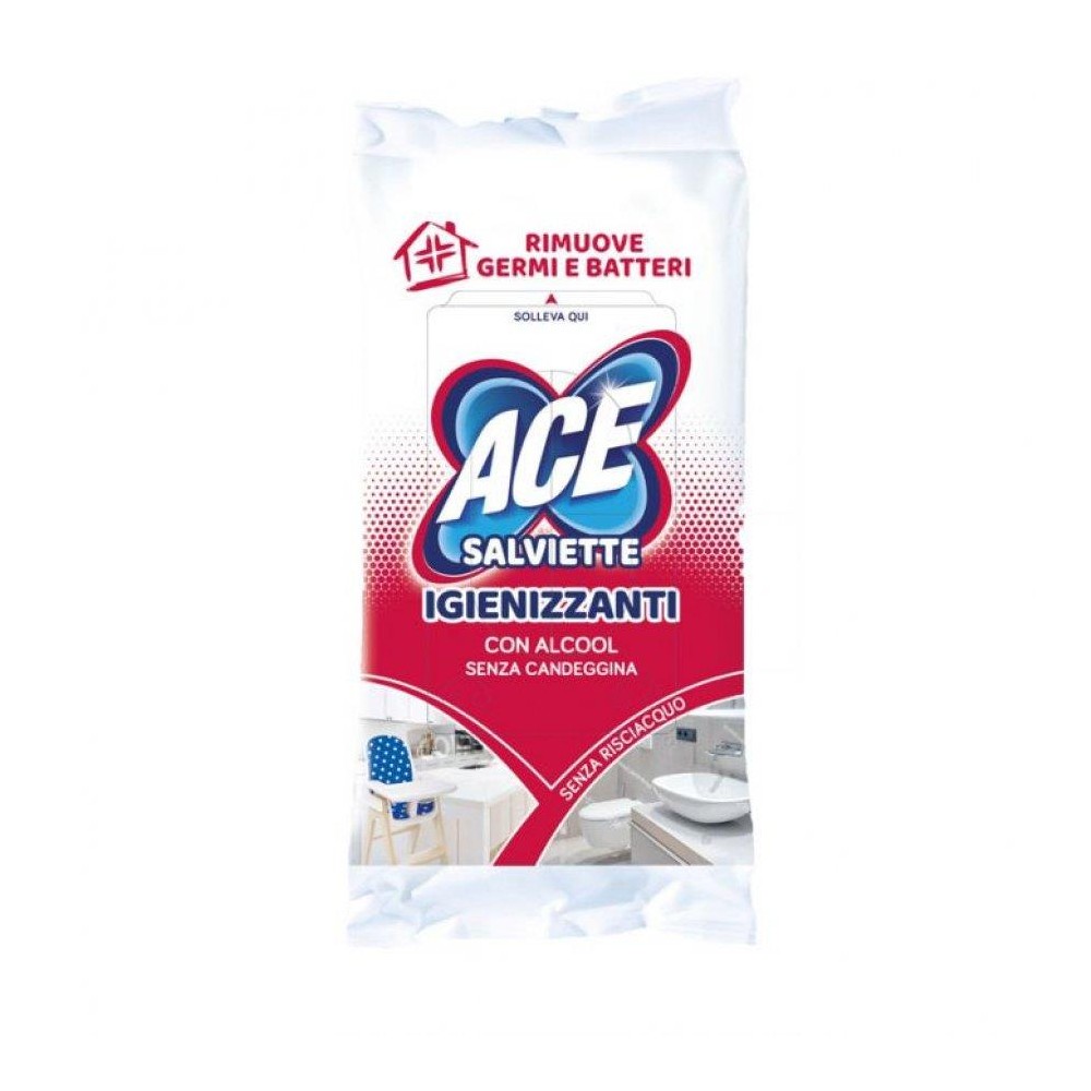 ACE SALVIETTE IGIEN ALCOOL40PZ