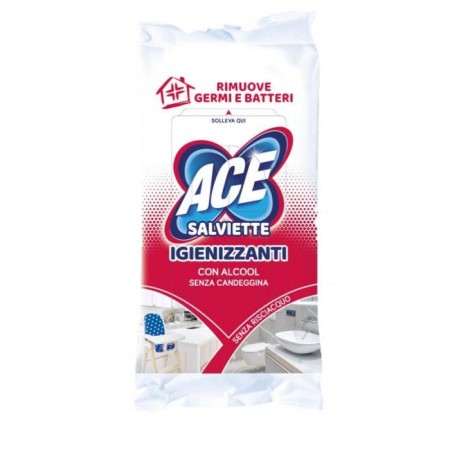 ACE SALVIETTE IGIEN ALCOOL40PZ