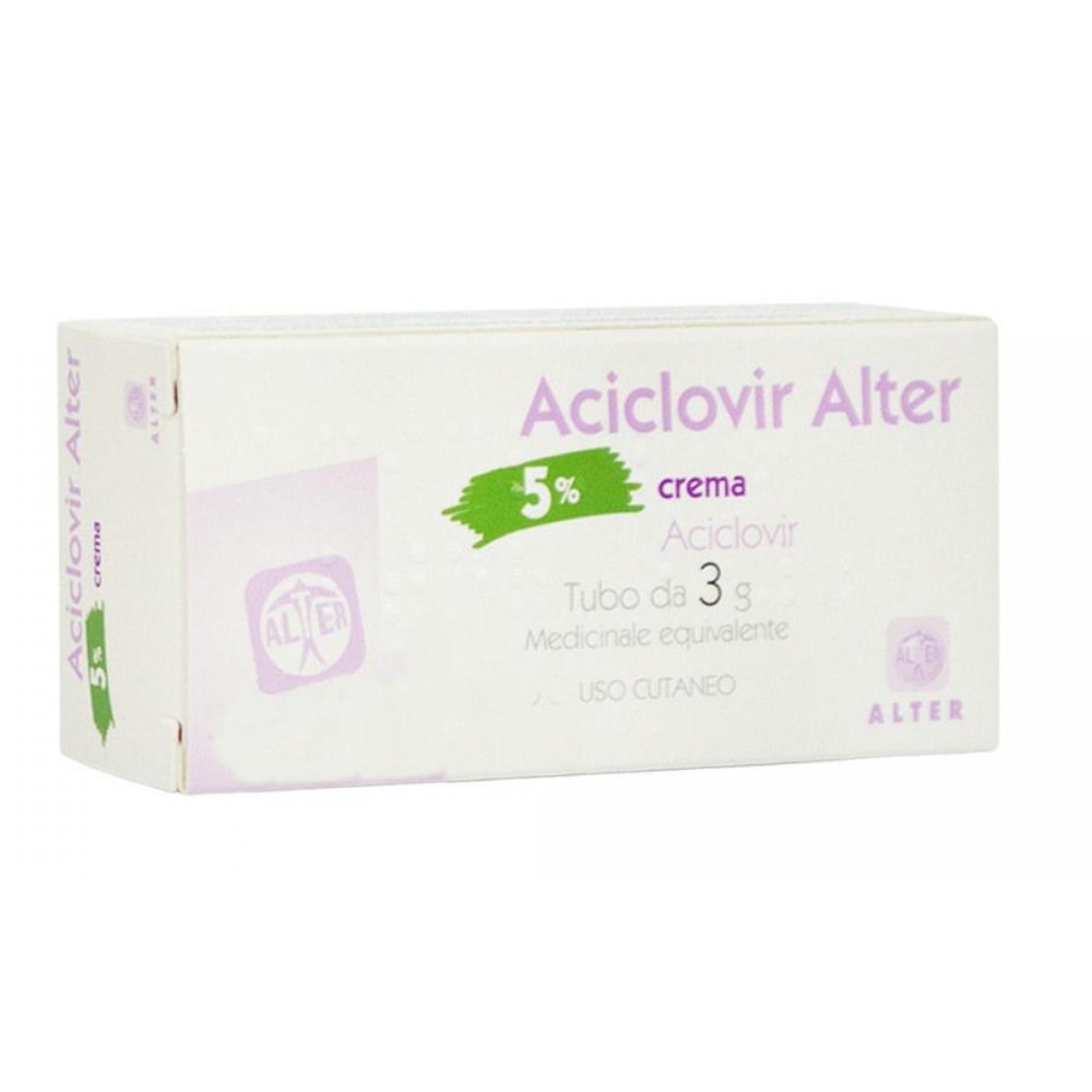 ACICLOVIR ALTER%CREMA 3G 5%