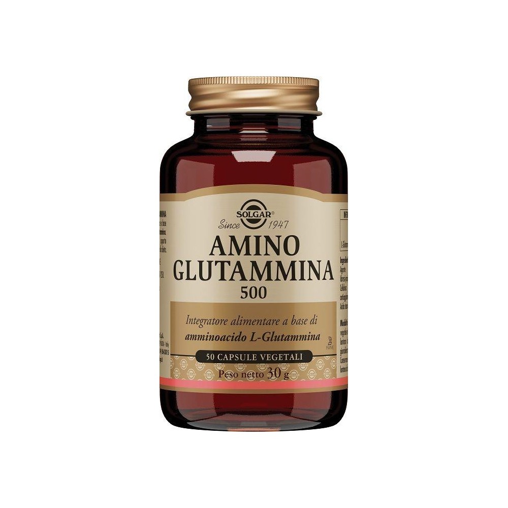 AMINO GLUTAMMINA 500 50CPS VEG