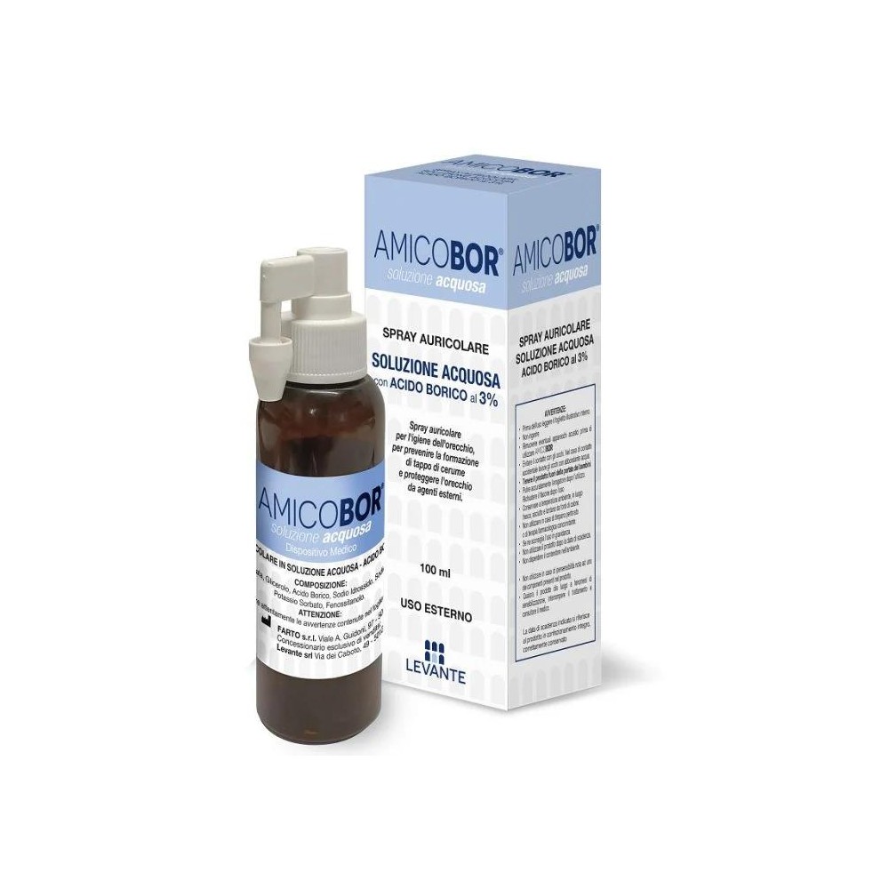 AMICOBOR SOL ACQUOSA 100ML