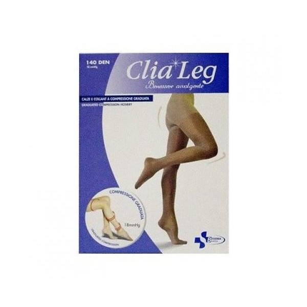 CLIALEG COLLANT 140D NERO 4