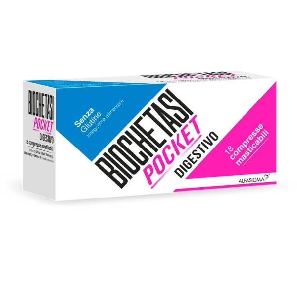 BIOCHETASI POCK DIGESTIV 18CPR