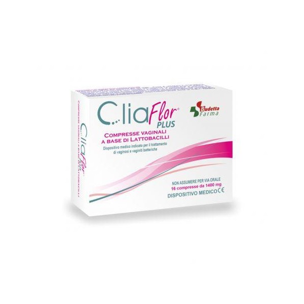 CLIAFLOR PLUS 16CPR VAGINALI