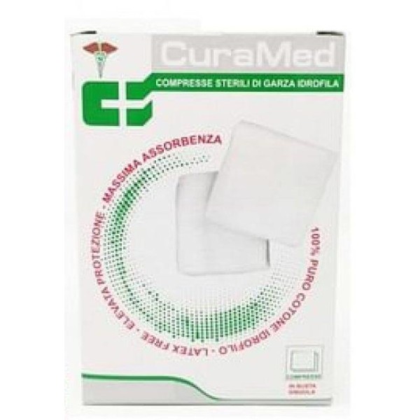 CURA MEDIC GARZA 10X20CM 4PZ