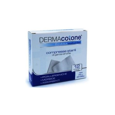 DERMACOTONE GARZA IDRO 4ST 12P