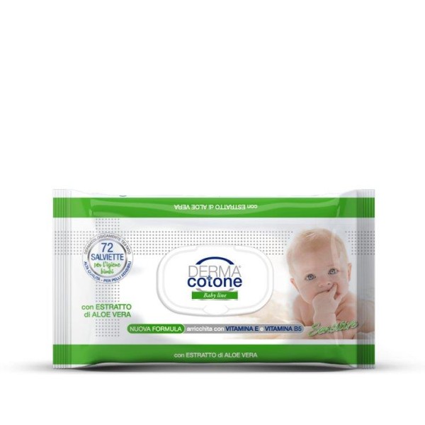 DERMACOTONE BABY SALV ALOE 72P