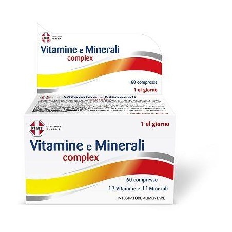 MATT PHARMA VIT/MIN COMPL60CPR