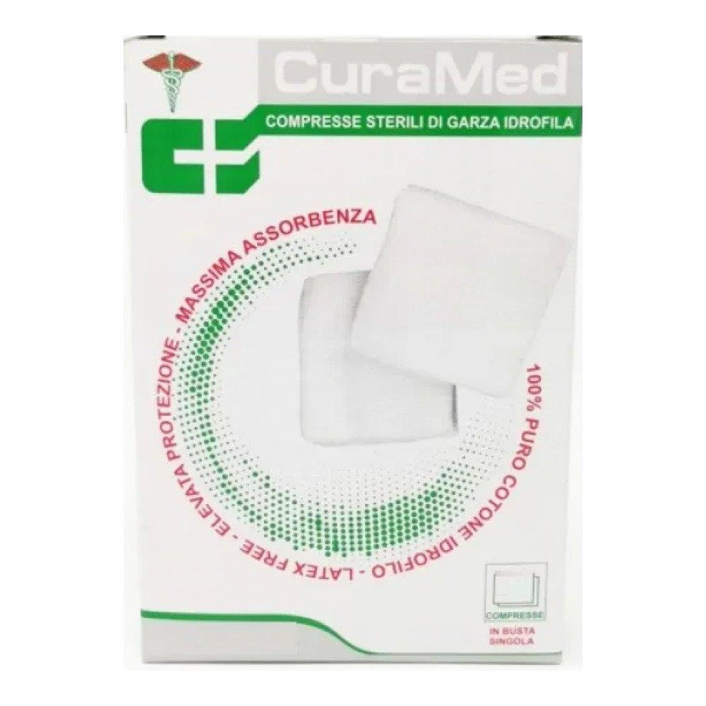 CURA MEDIC GARZA 10X30CM 4PZ