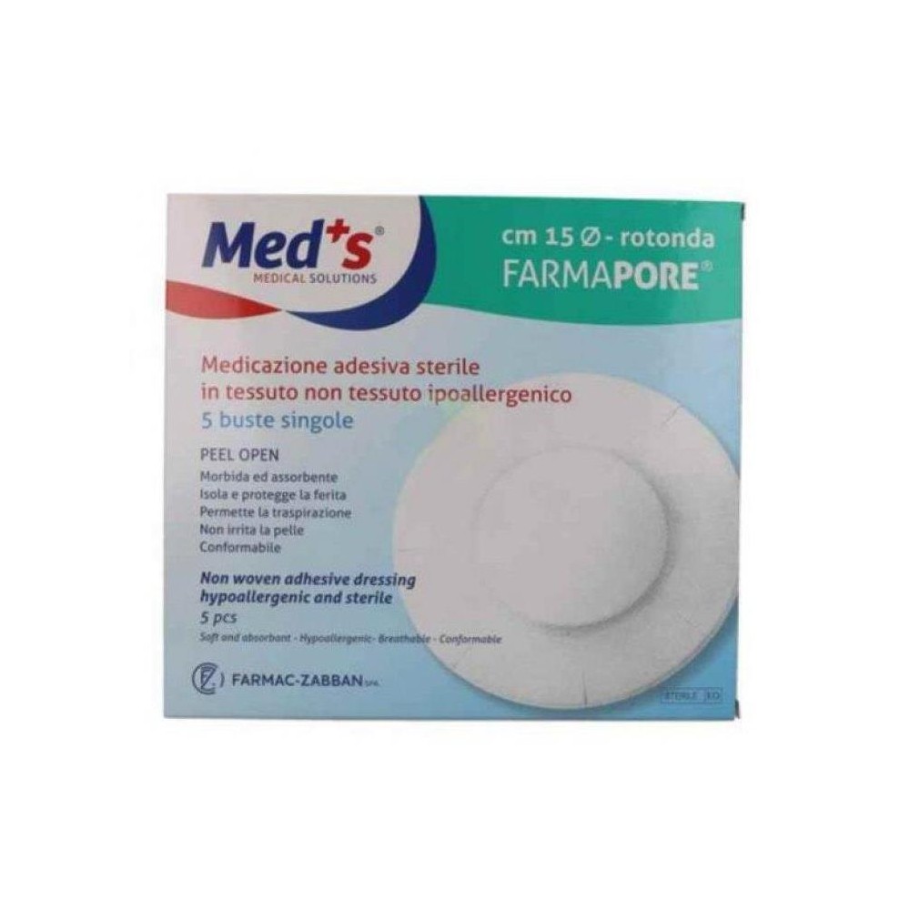 MEDS MEDIC ADES ST ROT 15CM 5P