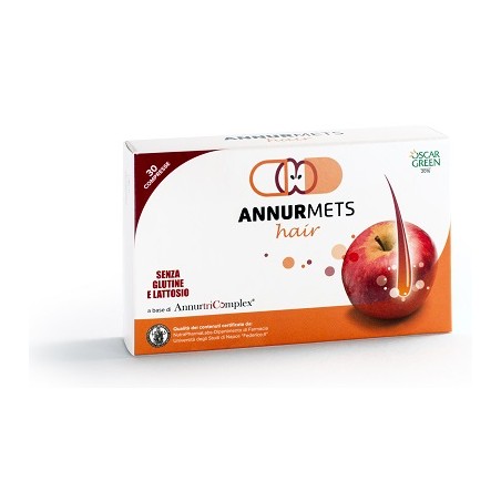 ANNURMETS HAIR 550MG 30CPS