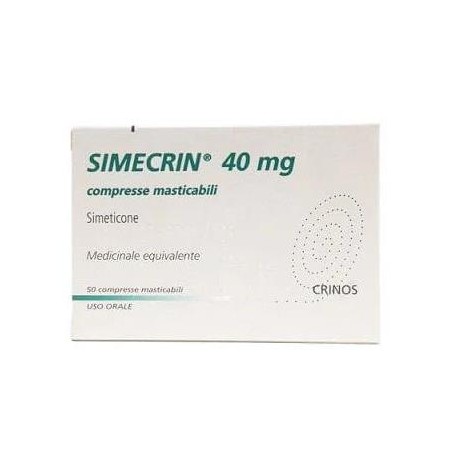 SIMECRIN%50CPR MAST 40MG