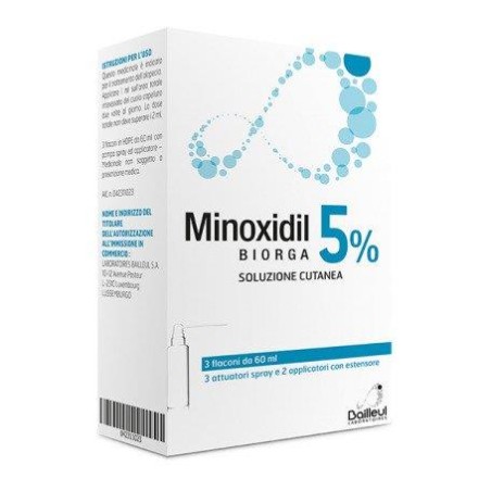 MINOXIDIL BIORGA%SOL CUT 3FL5%