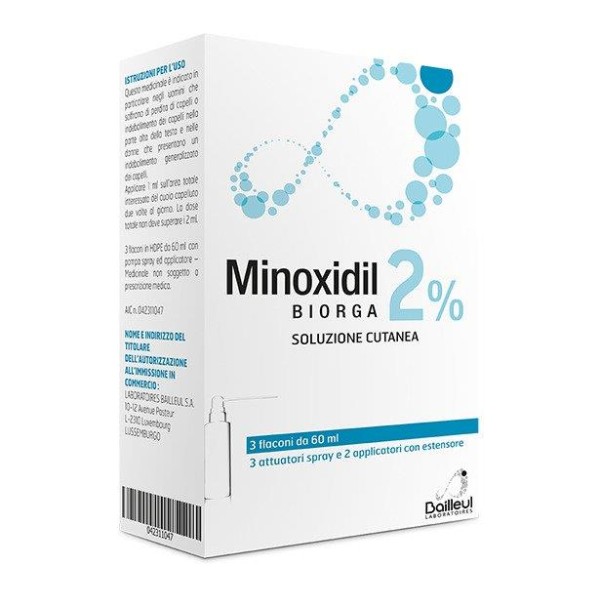 MINOXIDIL BIORGA%SOL CUT 3FL2%