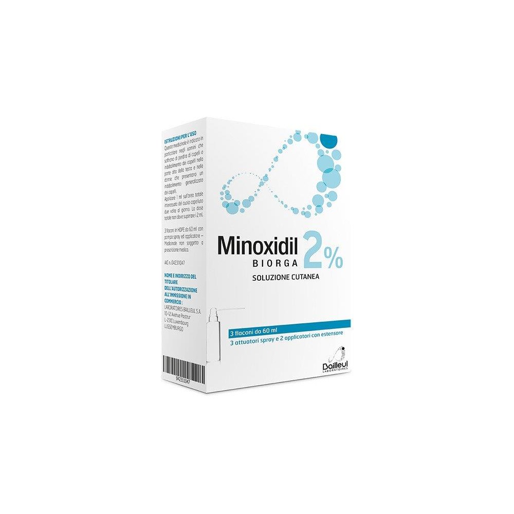 MINOXIDIL BIORGA%SOL CUT 3FL2%