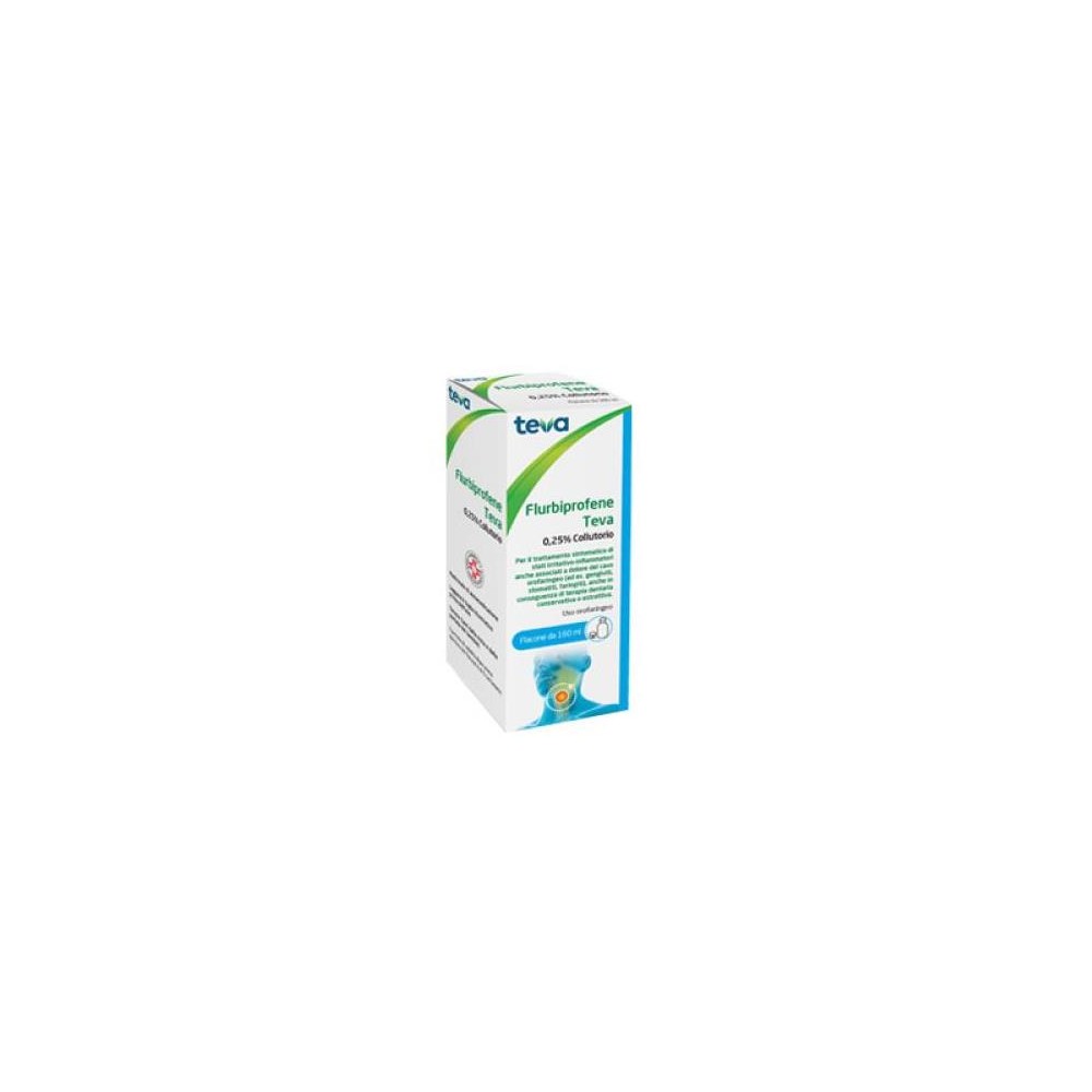 FLURBIPROFENE TE%COLLUT 160ML