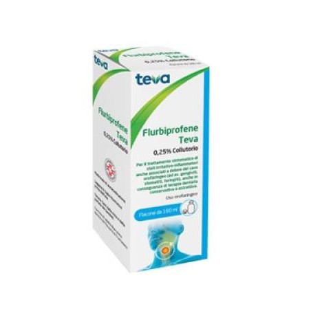 FLURBIPROFENE TE%COLLUT 160ML