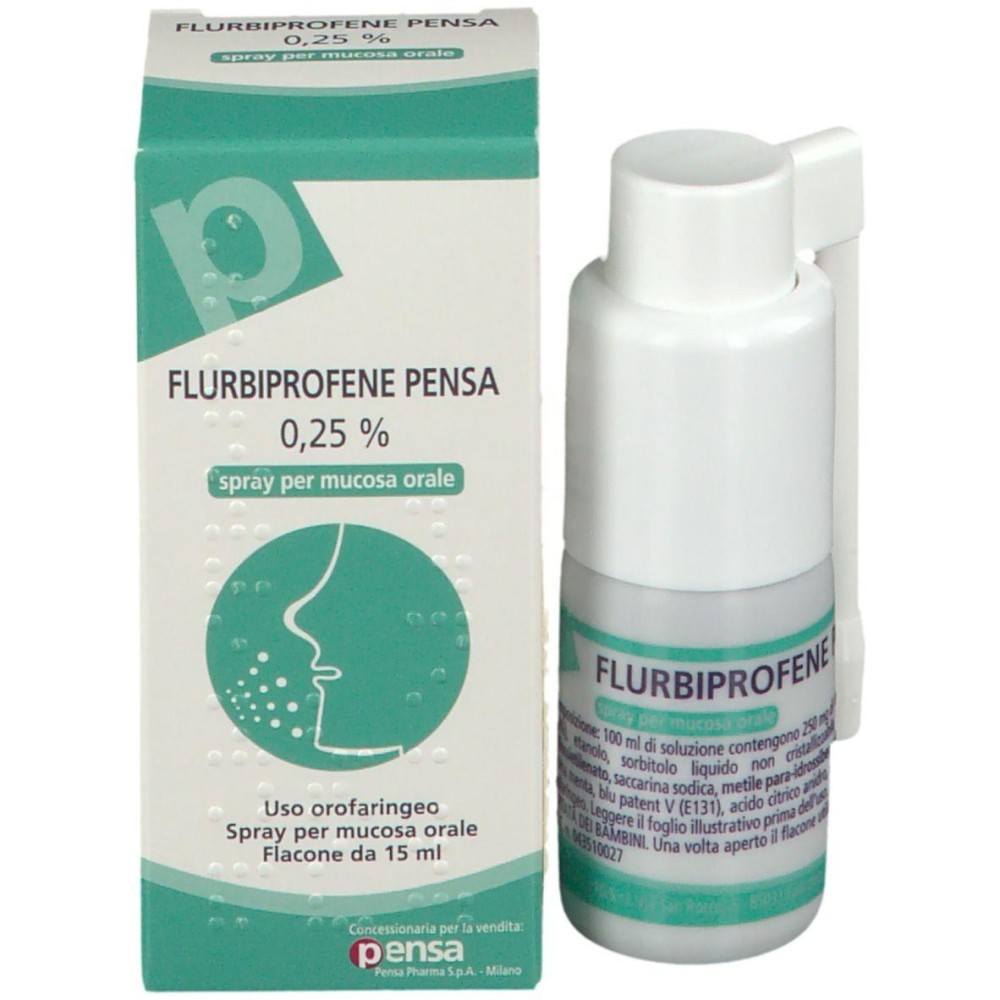 FLURBIPROFENE PE%OS SPRAY 15ML