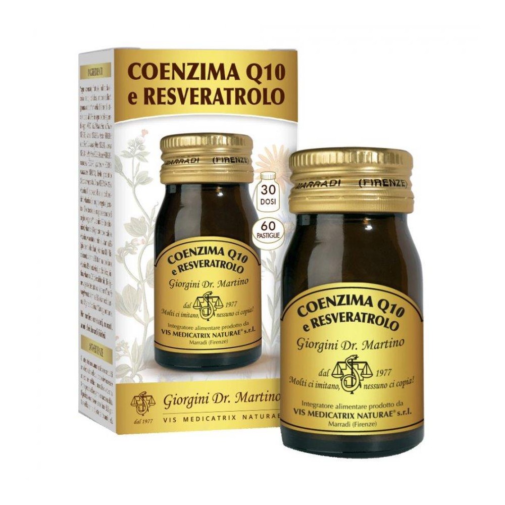 COENZIMA Q10/RESVERATROLO60PAS