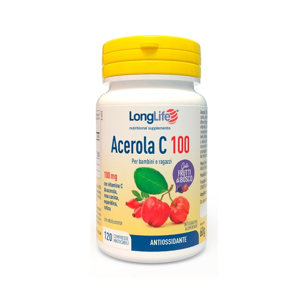 LONGLIFE ACEROLA C100 FRUT BOS