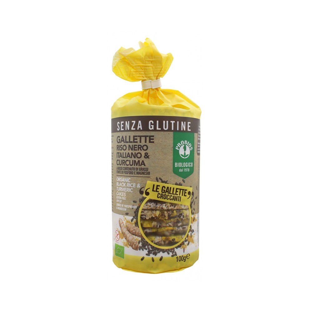 PROBIOS GALLETTE RISO/CURC100G