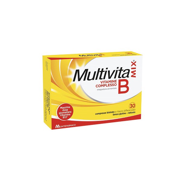 MULTIVITAMIX VIT B BISTR 30CPR