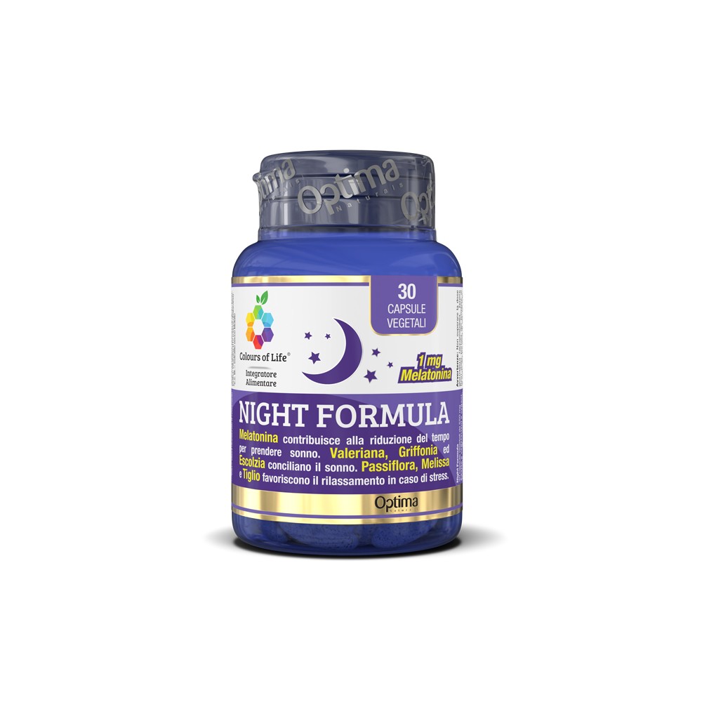 NIGHT FORMULA 30CPS COLOURS