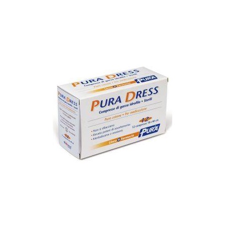 PURA DRESS GARZA 36X40CM 12PZ