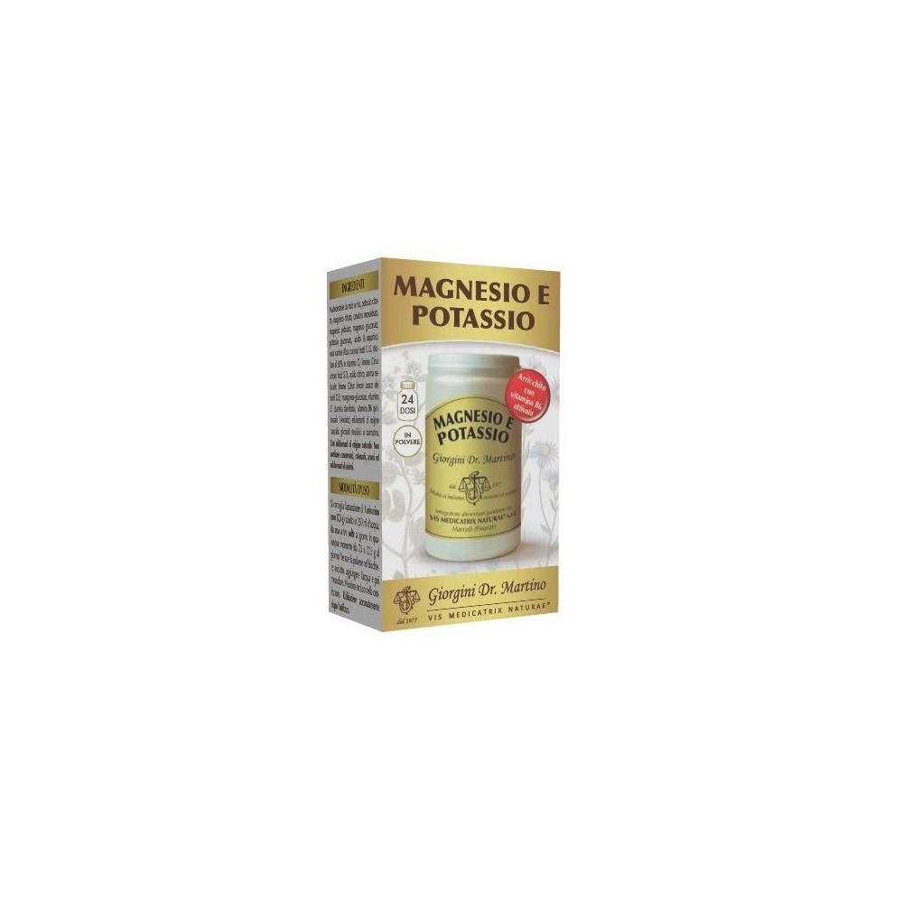 MAGNESIO E POTASSIO POLV 180G