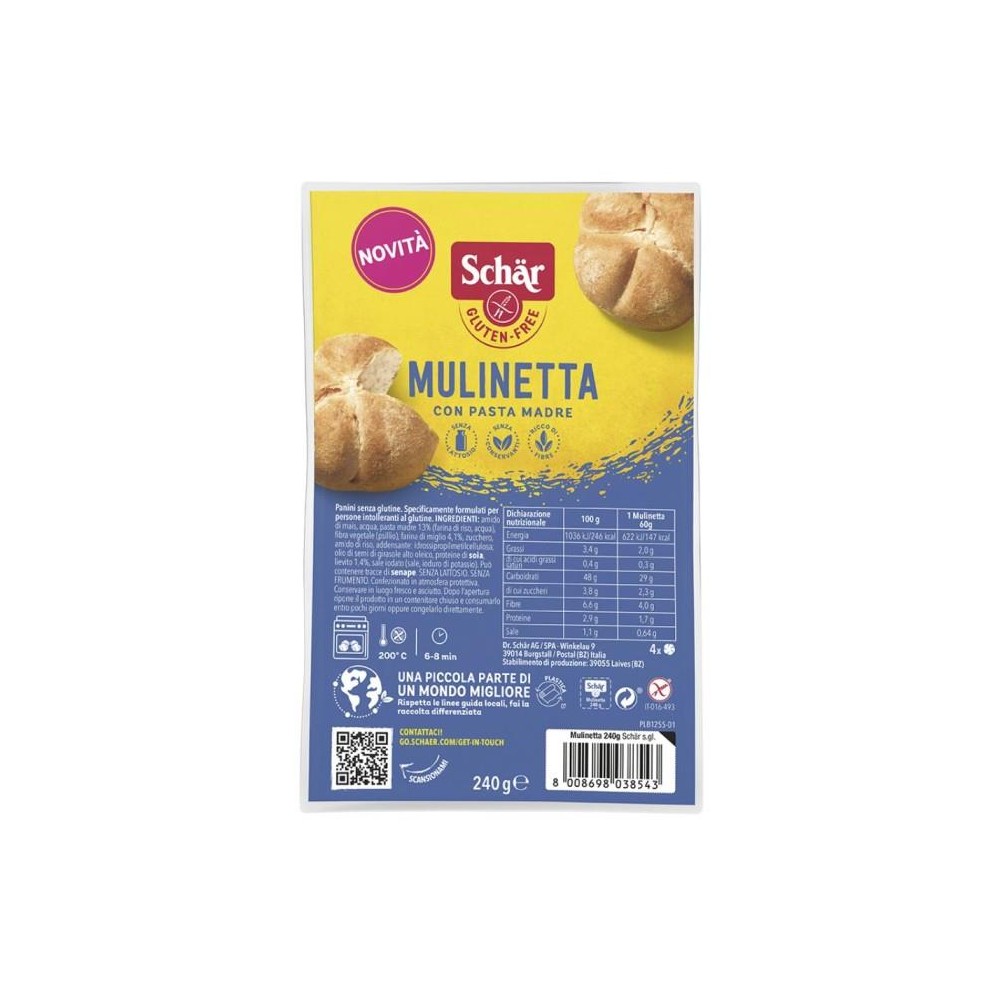 SCHAR MULINETTA 4PZ 60G