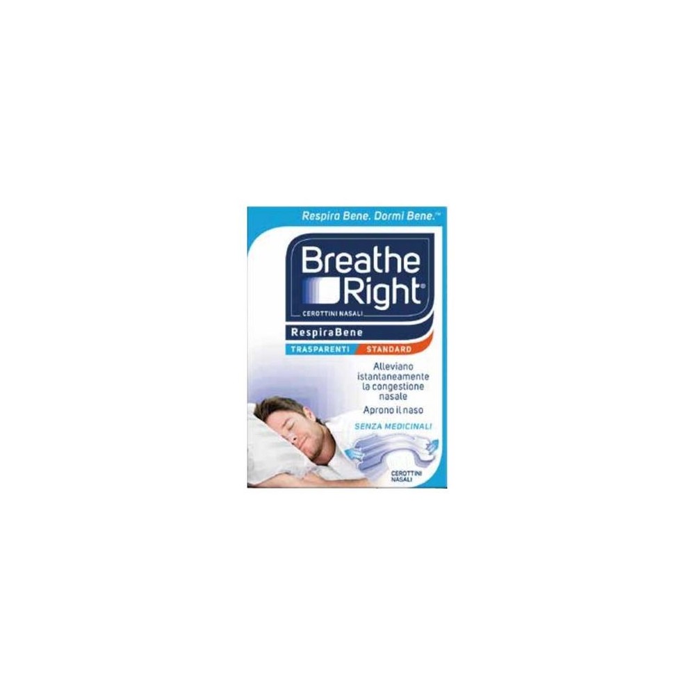 BREATHE RIGHT TRASPARENTI 30PZ